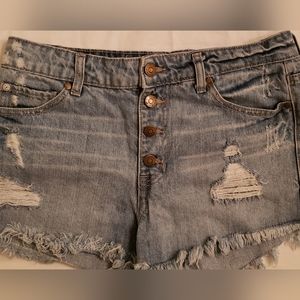 Pistola denim blue shorts